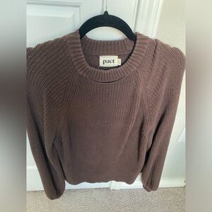 Organic Cotton Oversized Knit Pact Sweater